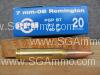 20 Round Box - 7mm-08 Rem 140 Grain PSP Soft Point Ammo by Prvi Partizan - PP708